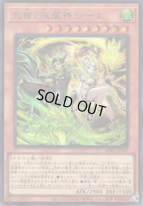 画像1: 【シークレット】天雷ノ双風神 シーナ (1)