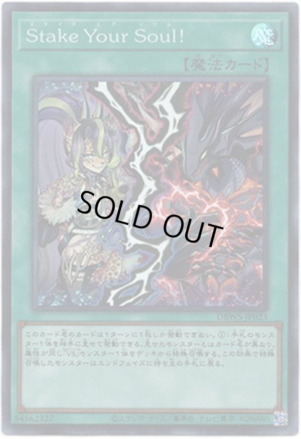画像1: 【スーパー】Stake Your Soul！ (1)