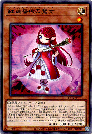 画像1: 【ノーマル】紅蓮薔薇の魔女 (1)